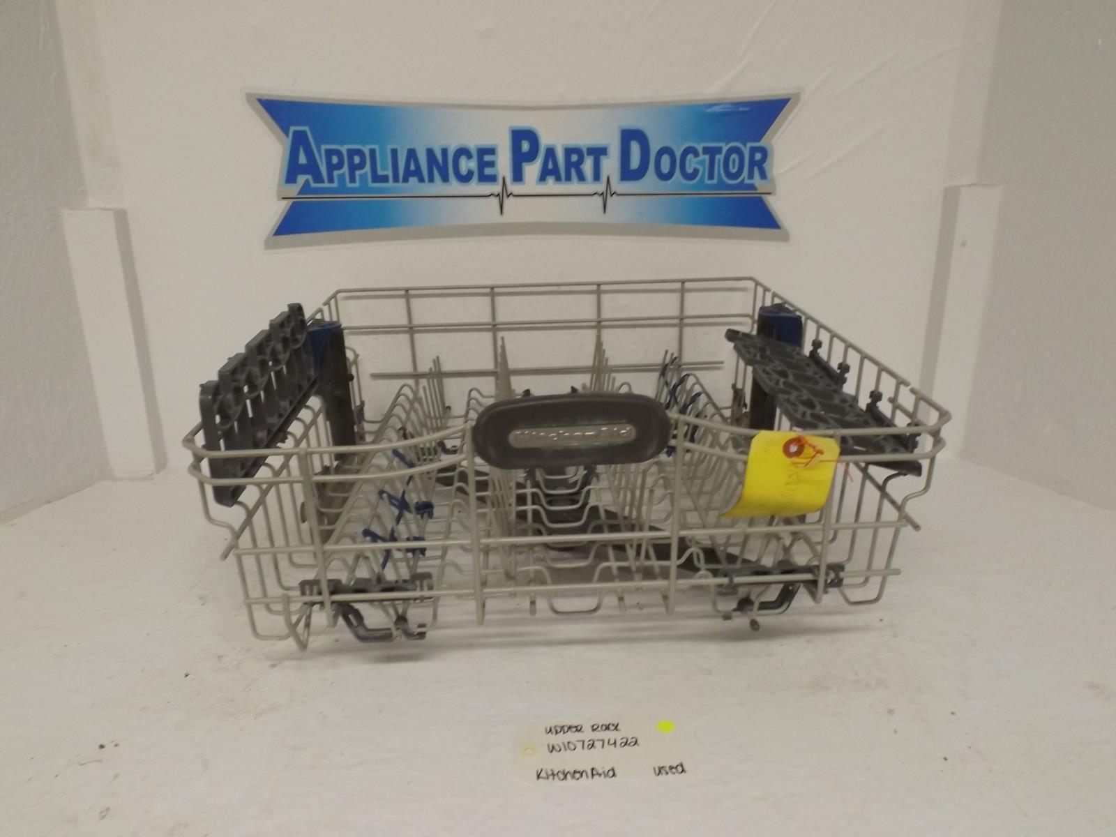 KitchenAid Dishwasher W10727422 Upper Rack Used KitchenAid Dishwasher W10727422 Upper Rack Used
